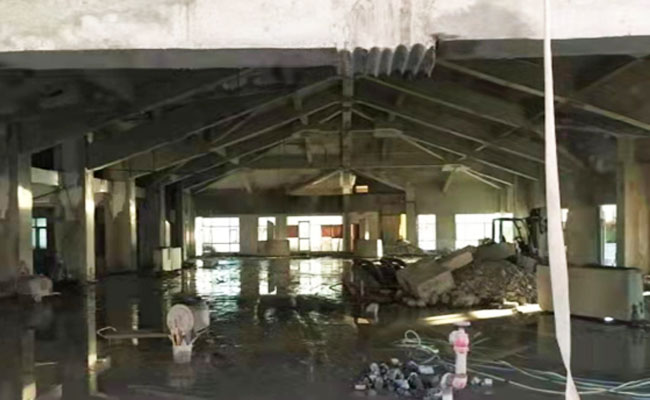 切除柱、梁后